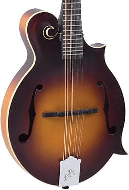 The Loar LM-590-MS Acoustic F-style Mandolin - Satin Tobacco Sunburst image 1