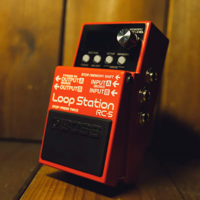 Boss RC-5 Loop Station WITH Boss FS-6 Foot Switch & Cable