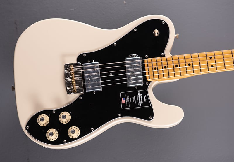 American Professional II Telecaster Deluxe - Olympic White | Reverb