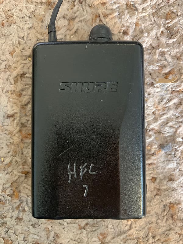 Shure P2RH2 IEM Wireless Body Pack Receiver In Ear Monitor Reverb