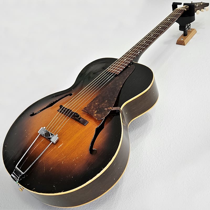 1958 Gibson L-48 Sunburst Archtop Vintage Acoustic Guitar image 1