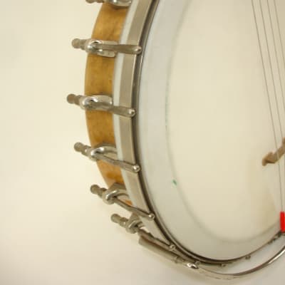 Vintage Orpheum by Lange No. 1 Tenor 4-String Open-Back Banjo AS IS image 4
