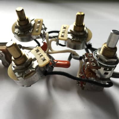 Complete Rickenbacker 4001 / 4003 wiring with push pull image 5