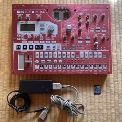 ☆ Korg Electribe-SX w/ SD Slot ESX-1 ☆ Music Production Sampler 2000s ☆ Pinkish Red ☆ Serviced w/ SD Card Upgrade!