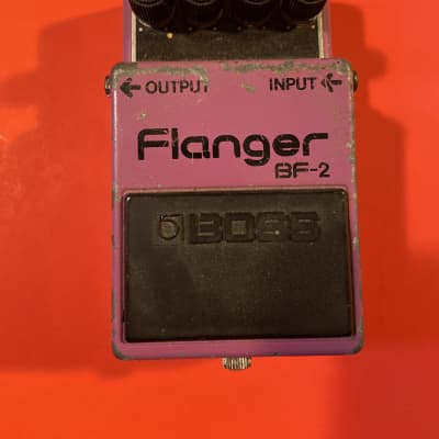 Boss BF-2 Flanger 1980-1984 (Black Label) Made In Japan | Reverb