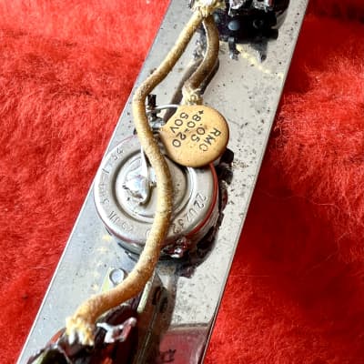 1971 Fender Telecaster control plate wiring harness AUD original vintage USA tele CRL 3 way switch image 4