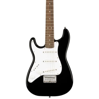 Fender Squier Mini Stratocaster Left-Handed Electric Guitar - Black image 2