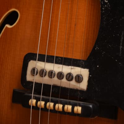 Framus Billy Lorento 5/120 – 1959 German Vinage Thinline Archtop Guitar / Gitarre PROJECT image 5