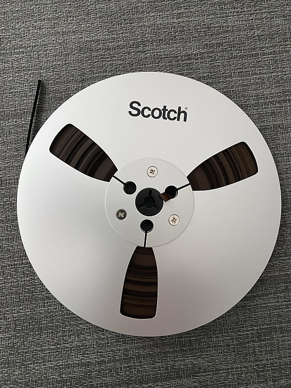 Scotch Professional 7 Metal Take Up Reel RB-7M with recording