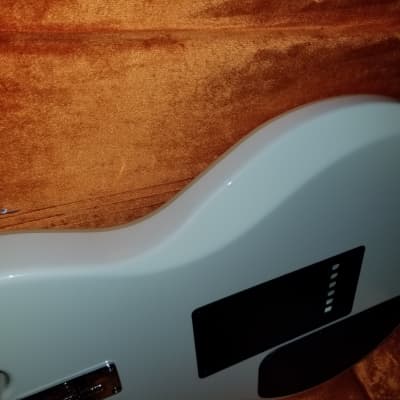 Music Man Music Man Ernie Ball Reflex HH Pearl White Fender Custom Shop Stratocaster Telecaster Case Limited Edition 2014 White image 8