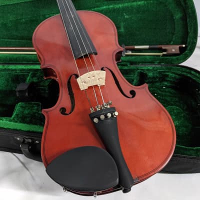 Giuseppi GV-10 4/4 Student Violin With Case & Bow image 6