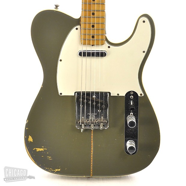 Telecaster olive green on sale