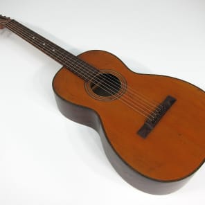 1900s Wolverine Guitar for Grinnell Brothers House of Music Detroit by Lyon & Healy Chicago Rare image 3