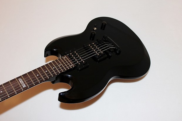 ESP LTD Viper-50 Black Electric Guitar | Reverb