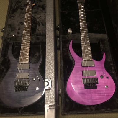 Ormsby RC-one GTR 7 Rusty Cooley Signature Multiscale Purple Flamed Maple 2021 Purple image 2