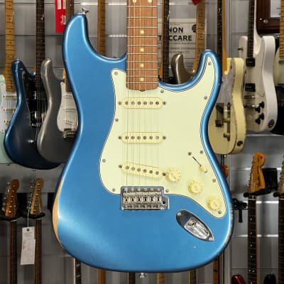 Fender Vintera Road Worn 60s Stratocaster Lake Placid Blue LPB PF SSS |  Reverb Hungary