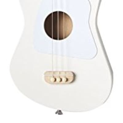 Loog Mini Acoustic Guitar 3-String Guitar, White image 1