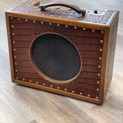 Paoletti Brutale Brown Leather Tube Amp for sale