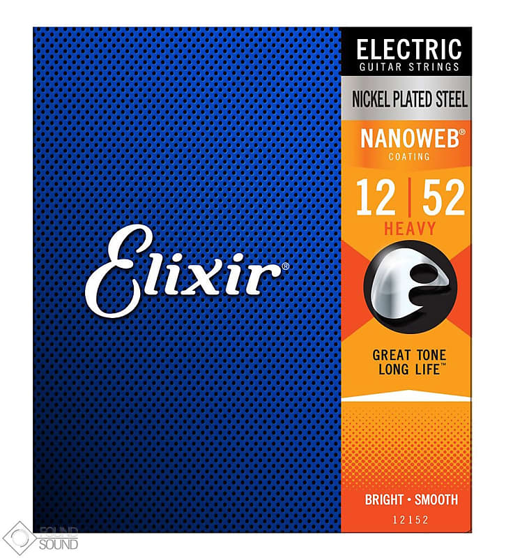 Elixir 12152 Nanoweb Electric Heavy 12-52 image 1