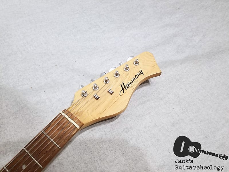 Harmony H-804 Electric Guitar (early 1980s, Olympic White