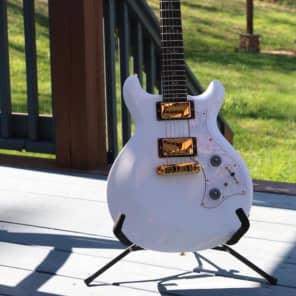 Prs Mira LTD 2008 Jet White/ Gold | Reverb