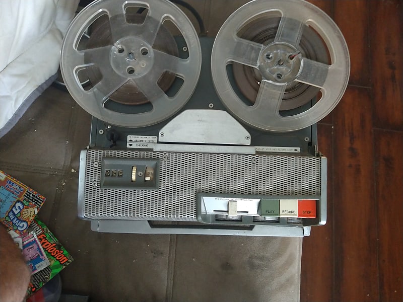 Wollensak 3m reel to reel 1520 1960 Silver and