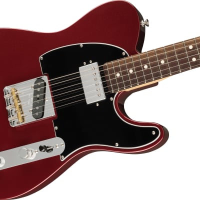 Fender American Performer Telecaster HS Electric Guitar Aubergine image 10