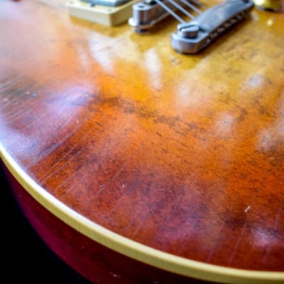 Dax&Co. Refinished and Aged Gibson Les Paul "Dirty Cherry-Burst" Relic W/Case & COA! image 12