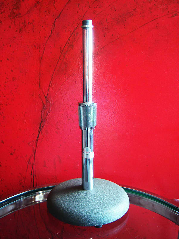 Vintage 1950's Atlas Sound DS7 microphone desk stand DS5 DS6 DS14 Shure # 3 image 1