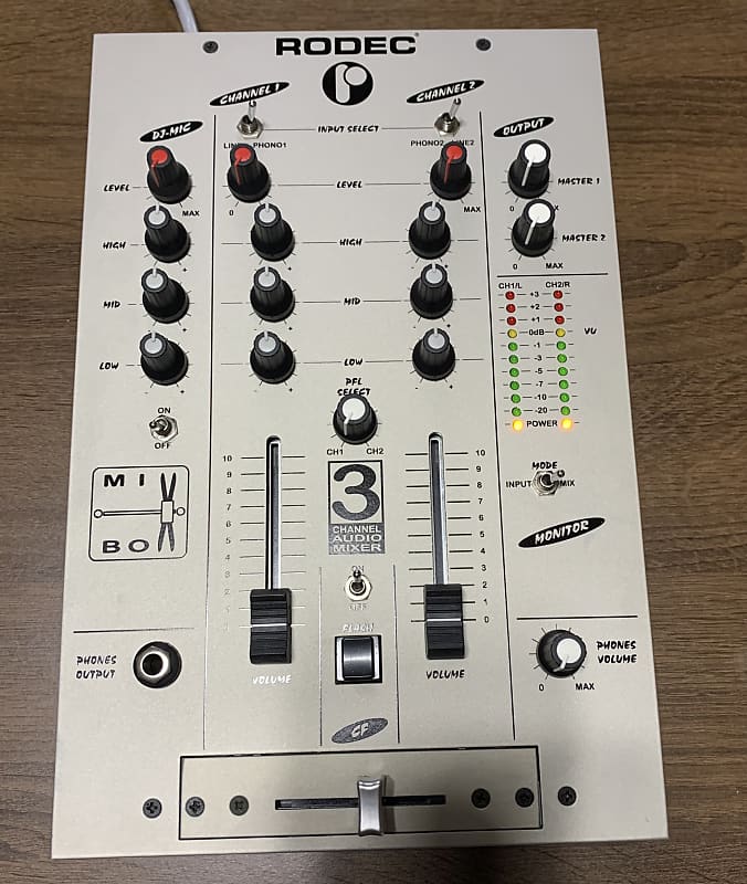 Rodec MixBox 2 channel DJ Mixer | Reverb