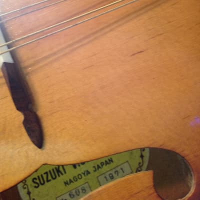 Vintage Suzuki Mandolin, 1971 MIJ image 5