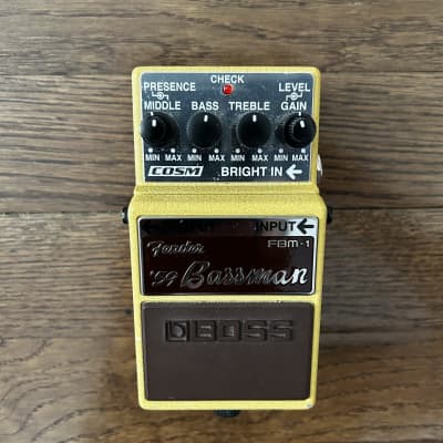 BOSS　FBM-1 ～Bassman～ Boss FBM-1 Fender '59 Bassman Pedal : Amazon.in: Musical