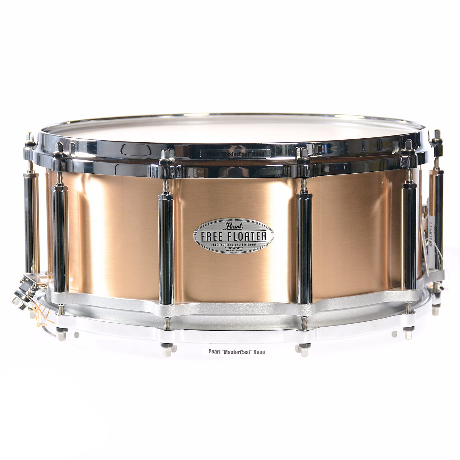 DISC Pearl FB1465/C Free Floating 14'' x 6.5'' Snare Drum, Brass at  Gear4music