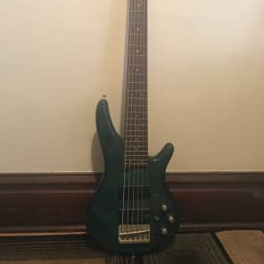 Ibanez SR506 6-String Bass (Emerald Green) image 1