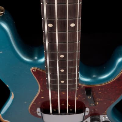 Fender Custom Shop 1960 Jazz Bass Relic Aged Ocean Turquoise image 10