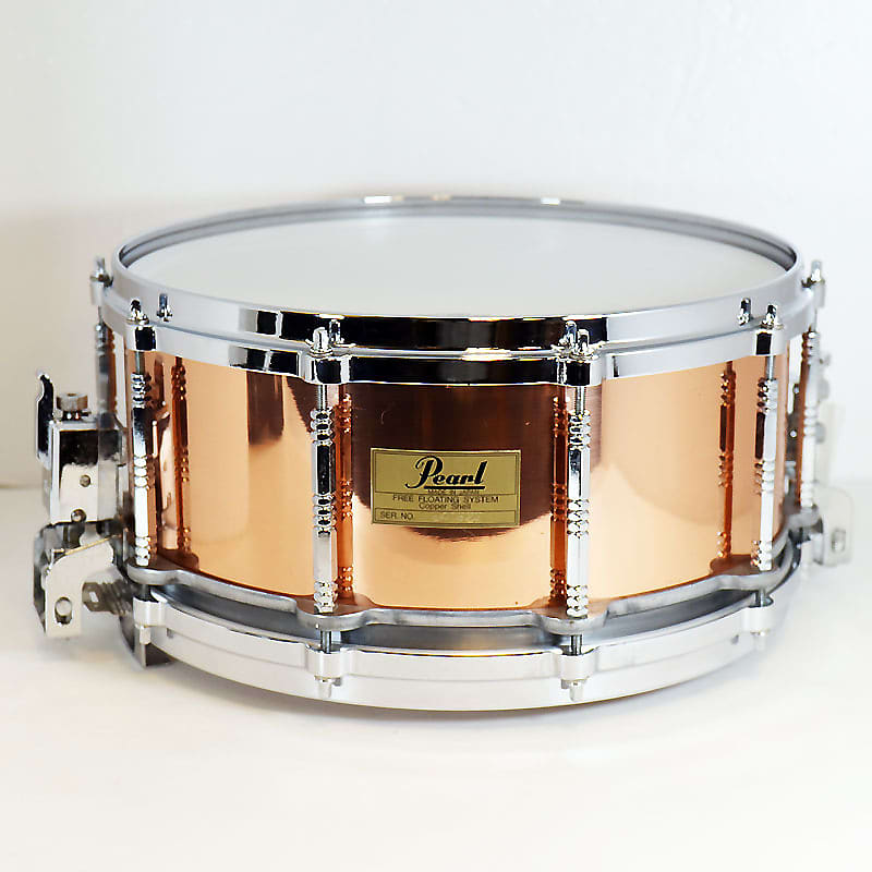 PEARL C-914D Copper Shell Free Floating Snare Drums 14x6.5 [05/31]