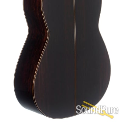 Christopher Berkov Cedar/Rosewood Nylon String Guitar - Used image 9