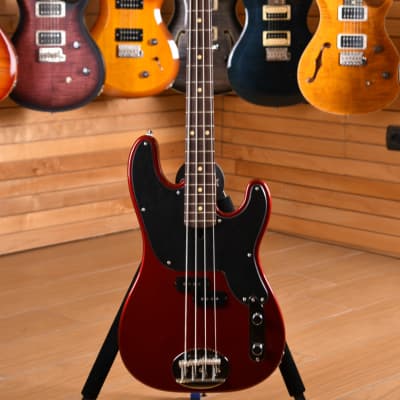 Lakland Skyline Series 44-51 Rosewood Fingerboard Candy Apple Red for sale