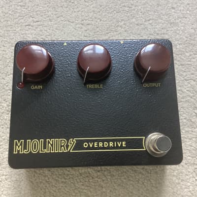 Reverb.com listing, price, conditions, and images for mythos-pedals-wildwood-edition-mjolnir-overdrive