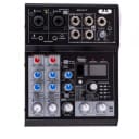 New CAD MXU4-FX 4 Channel Mixer With USB Interface And Digital Effects