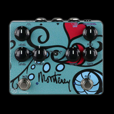 Keeley Monterey Fuzz Vibe Rotary Wah Guitar Effect Pedal image 2