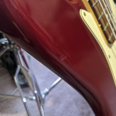 Fender 60th Anniversary American Jazz Bass USA Made 2005 - 2006 Red image 7