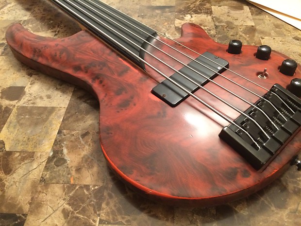Cort Curbow 5 String Fretless Bass Guitar | Reverb