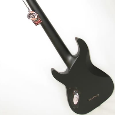 Schecter Guitar Research Hellraiser C-7 Passive 7 String Electric Guitar Satin Black image 9