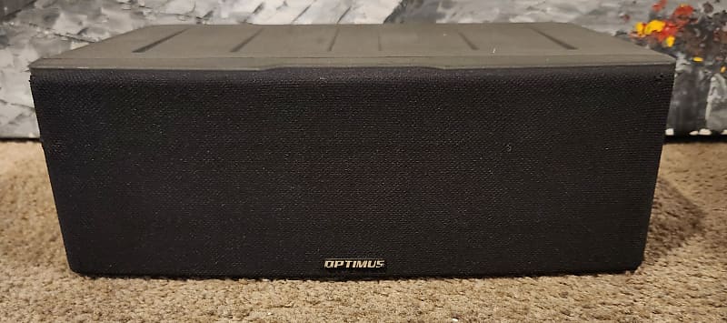 Optimus Optimus Pro CS-3 Single Center Channel 90 - Grey plastic case  			