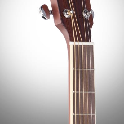 Yamaha FS-TA Concert Transacoustic Acoustic-Electric Guitar, Vintage Tint image 6