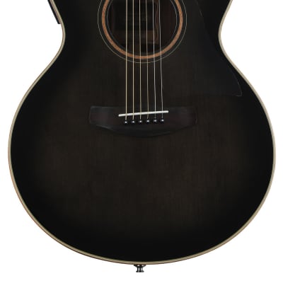 Yamaha CPX1200II Acoustic-Electric Guitar - Translucent Black image 1