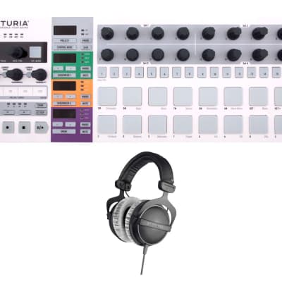 Arturia BeatStep Pro Drum Machine Sequencer + Beyerdynamic Studio Headphones