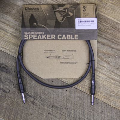 Daddario Classic Series 3' Speaker Cable image 2
