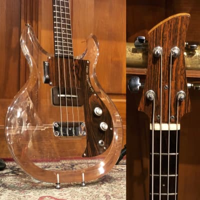 Ampeg Dan Armstrong Lucite Bass - Clear for sale